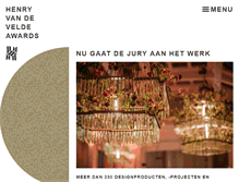 Tablet Screenshot of henryvandevelde.be
